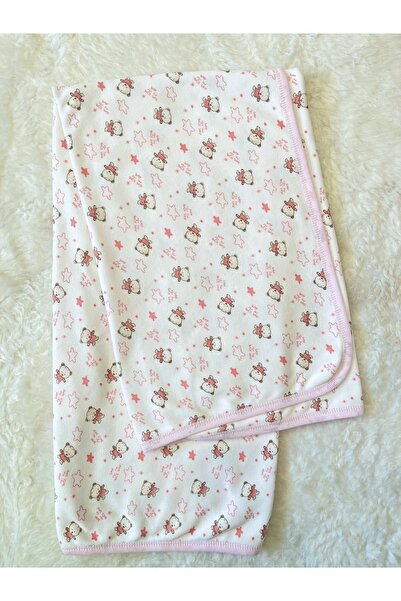 anne dokunuşu gibi KUZUM BEBE بطانية قماط للفتيات الصغيرات باللون الوردي بطبق...