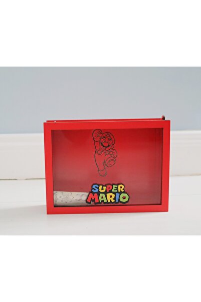 succy SuperMario Ahşap Kumbara