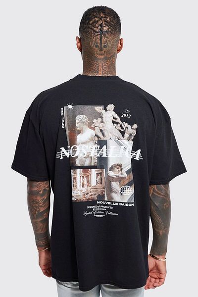 BENROMA ΤΥΠΩΜΕΝΟ ΥΠΕΡΜΕΓΕΘΟΣ UNISEX T-shirt
