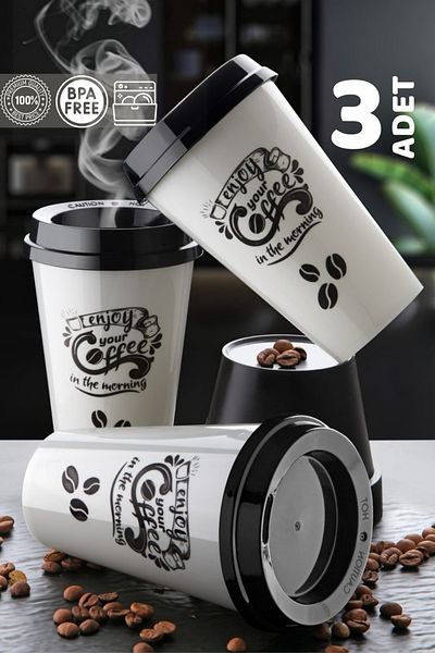 HOMENIVA Enjoy 3 Coffee Cups