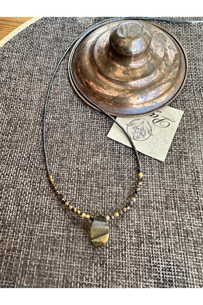 parze doğaltaş Kaplangözü ve Hematit Kolye