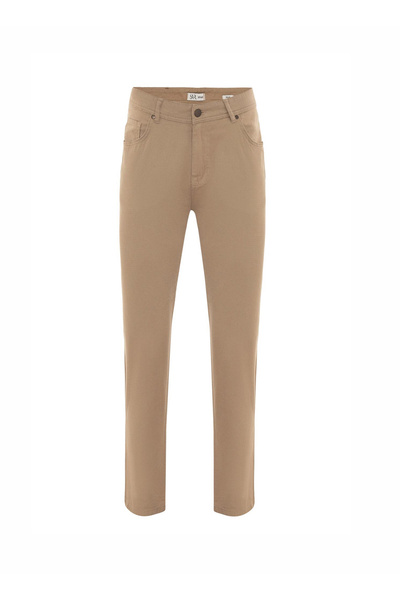 SÜVARİ Süvari Normal Bel Normal Paça Regular Fit Bej Erkek Pantolon PN2020500546