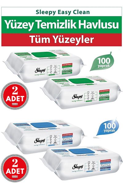 Sleepy Easy Clean Surface Cleaning White Soap Additive 2X100+Bleach Additive 2X100