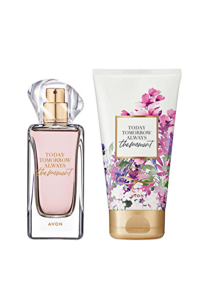 AVON Today Tomorrow Always The Moment Kadın Parfüm Edp 50 ml +125 Ml Body Cream