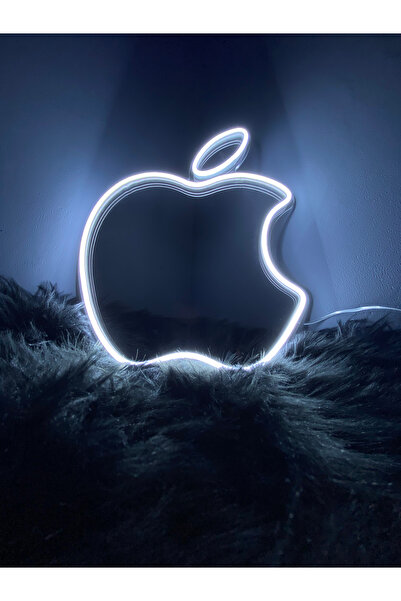 NeonBlowArt Neon Led Tabela Elma Logo Duvar Dekorasyon