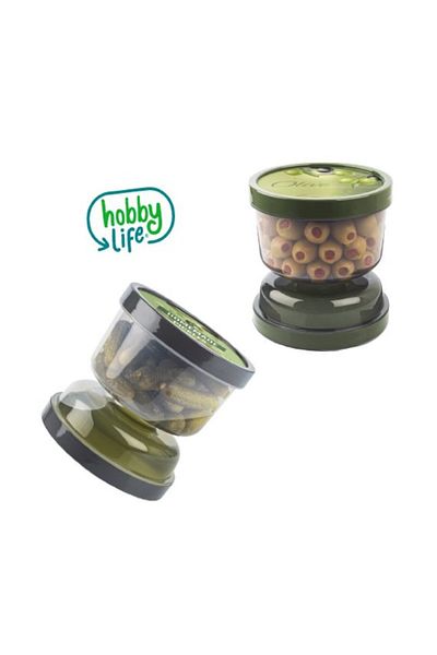HOBBY LİFE Sand Watch Purple & Olive Container