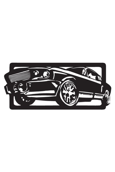 Generic Brand Byr002 Classic Cars (Type 12) 60X24 Cm [Efsngrck]