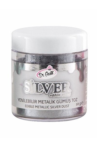 Dr. Gusto DR GUSTO METALİK TOZ 10 GR GÜMÜŞ