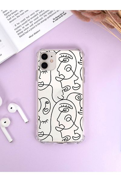 mooodcase حافظة آيفون 11 شفافة مضادة للصدمات من أوليكس