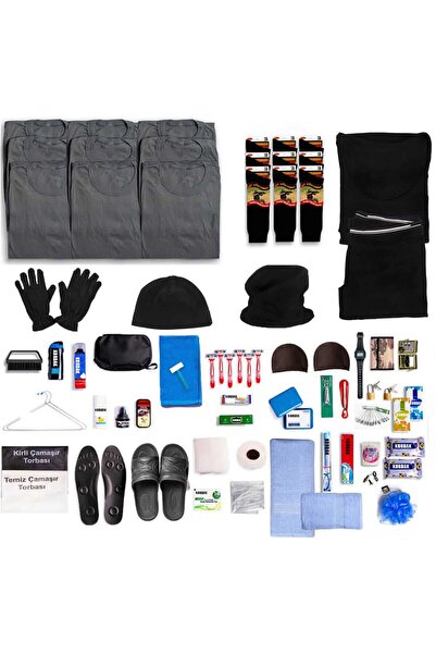 KORDAK 9-Piece Aviator Winter All-Inclusive Bedelli Soldier Set - Kutahya Bed...
