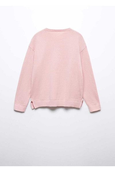 MANGO Kids Pink Sweater for Kids