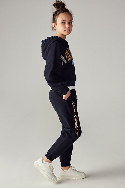 SWATSKY Marineblaue Jogginghose für Mädchen