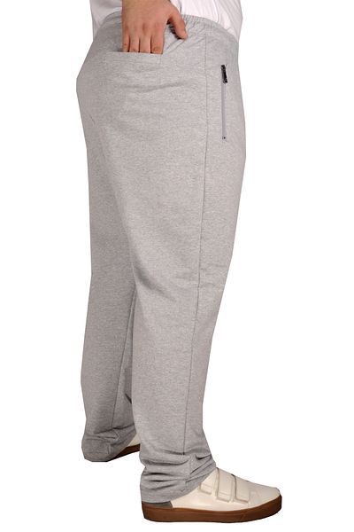 ModeXL Mode Xl Ανδρικό Φούτερ Recycle με φερμουάρ B21017 Γκρι
