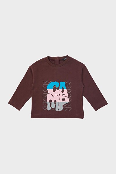 GB Baby Erkek Bebek Kahve T-Shirt