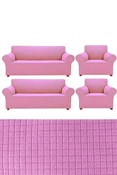 E BAHAR غطاء طقم أريكة مطاطي من الليكرا 3+3+1+1. غطاء أريكة سرير غطاء أريكة قابل للتمدد