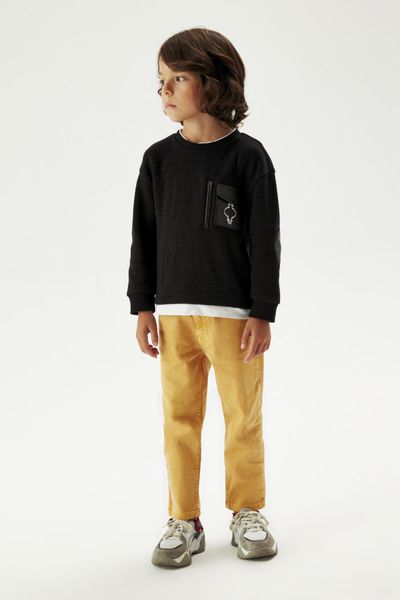 Schwarz Nebbati Sweatshirts für Kinder Online Kaufen - Trendyol