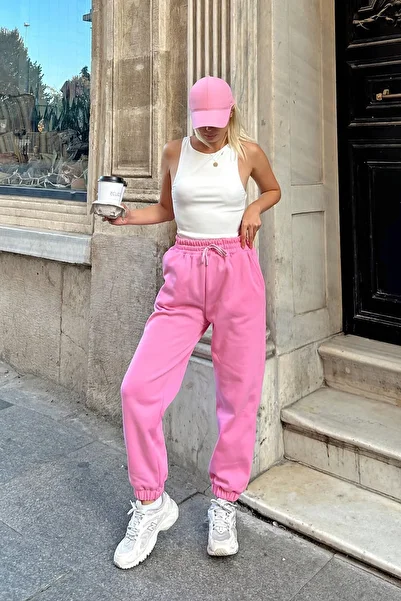 C&C OKULCUNUZ Ψηλόμεσο γυναικείο φούτερ με λάστιχο στη μέση