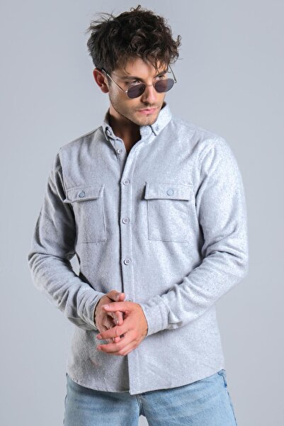 Stilkombin Iron Buttoned Covered Winter Lumberjack Shirt MAR 4145-40253