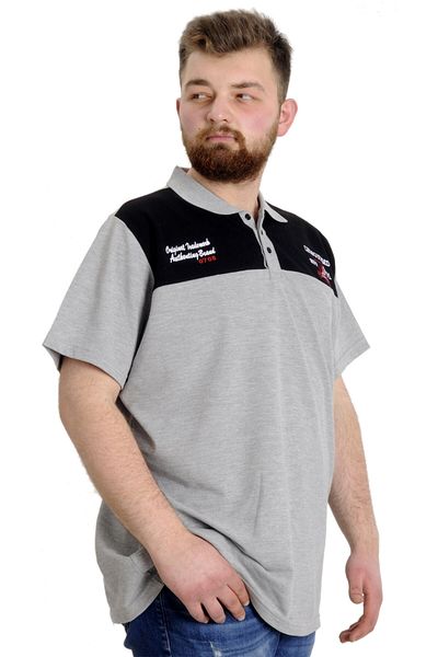 ModeXL تي شيرت رجالي مقاس كبير من Mode Xl بولو Chngyrmd 23328 Grimelange