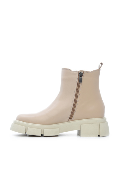 Tamer Tanca Tamer Tanca Γυναικείες αθλητικές μπότες από γνήσιο δέρμα 860 1-153 Byn Bot Sk21-22