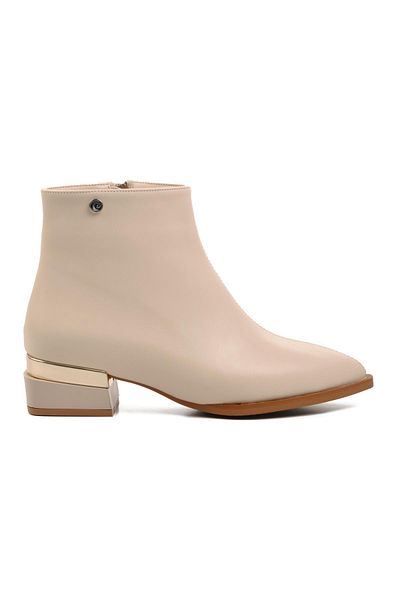 Pierre Cardin PC-52720 Γυναικείες Μπότες Cream Fleece Inside