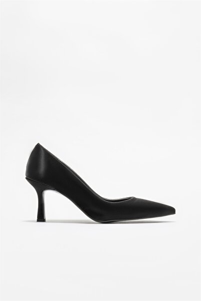 Elle Shoes Siyah Kadın Stiletto