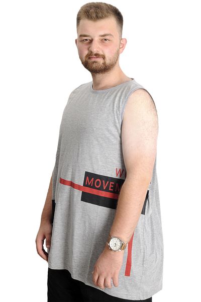 ModeXL Tricou Bărbați Mărime Mare Mode Xl Fără mâneci Active 22131 Grimelange