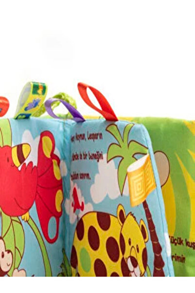 Sozzy Toys SozzyToys Embroidered Story Book - Monkey