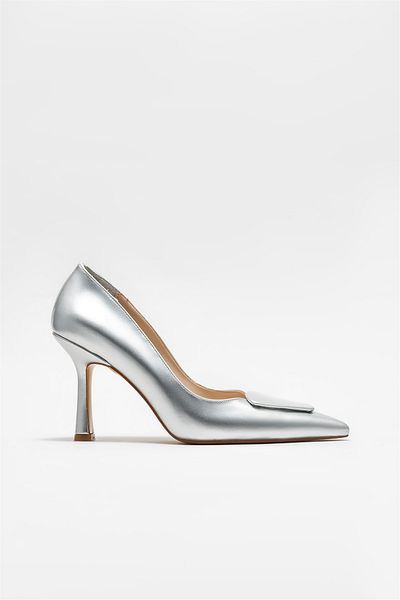 Elle Shoes Lame Women's Stiletto