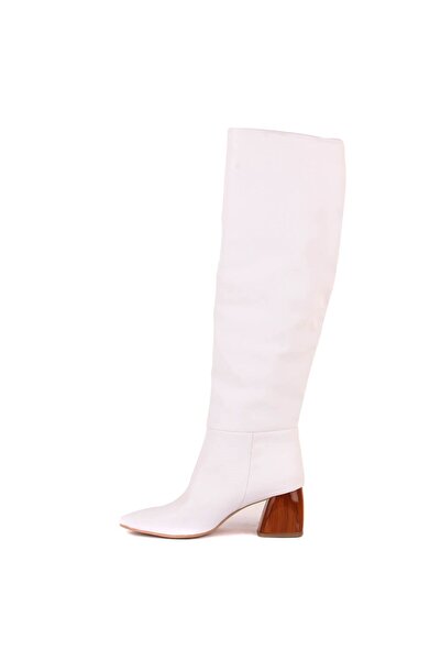 SailLakers - Moxee - White, Heeled Women's Boots 332-9157