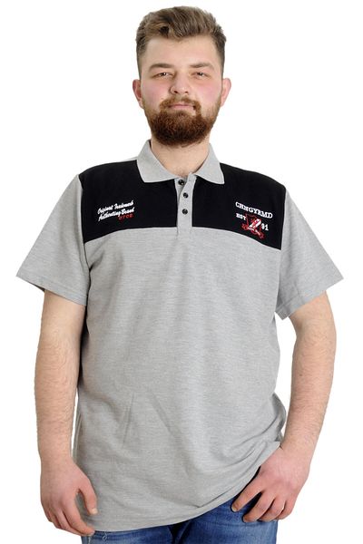 ModeXL تي شيرت رجالي مقاس كبير من Mode Xl بولو Chngyrmd 23328 Grimelange
