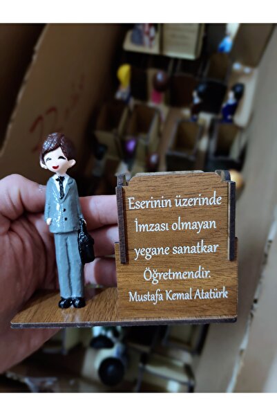 keyfitaş Ögretmen Masa üstü Kalemlik Erkek Model