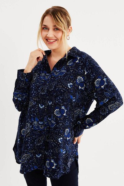 MYLİNE Long Sleeve Tunic - Women's Shirt
