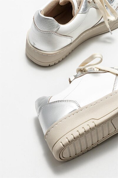 Elle Shoes Lame Leather Women's Sports Shoes