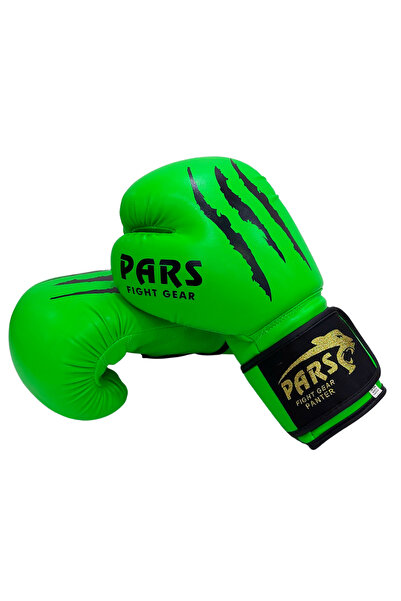 Pars Panther Boxing Kick Boxing Muay Thai Gloves Green