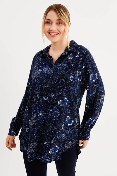 MYLİNE Long Sleeve Tunic - Women's Shirt