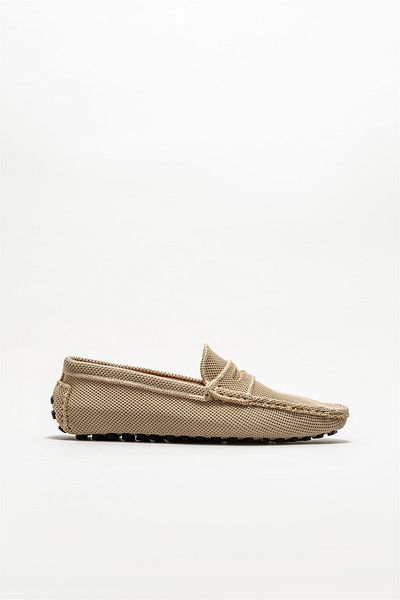 Elle Shoes Beige Men's Casual Shoes