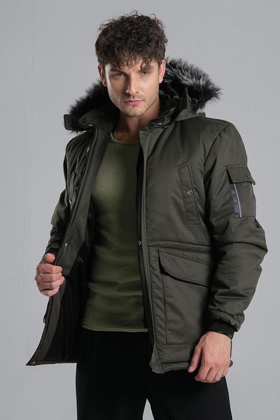 Stilkombin Fur Lined Coat/coat Bl 1506-50314