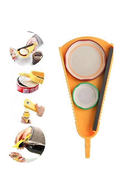 Yeni1Trend Multifunctional Can Bottle Jar Oil Cap Opener 1 Piece Practical Home Tools