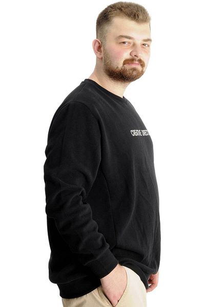 ModeXL Mode Xl Ανδρικός Φούτερ Creative Director 23167 Μαύρο