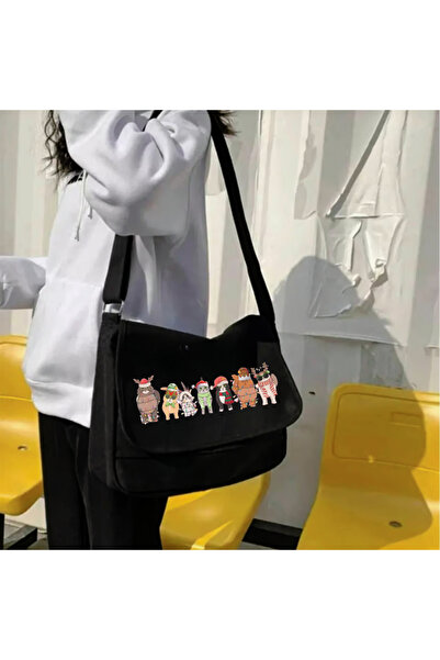 Toum حقيبة ماسنجر مطبوعة لعيد الميلاد المجيد من Zolid Wear