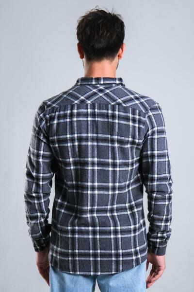 Stilkombin Checkered Winter Lumberjack Shirt MAR 4161