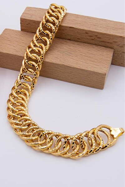 latif kuyumcu 22 Ayar Altın Bileklik Yeni Tasatım Uzay Yolu Kadın Bileklik LK...