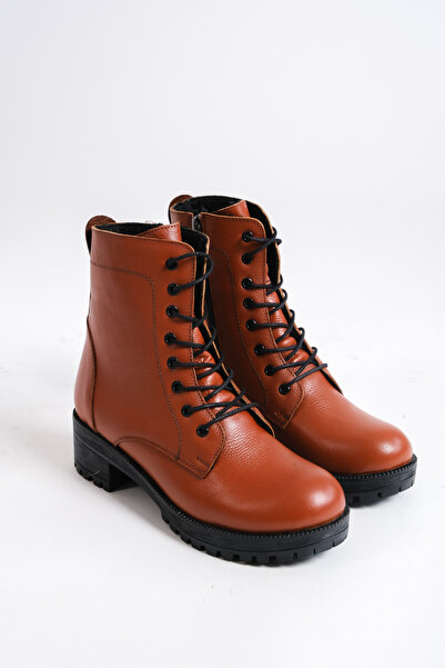 Deri Expres Γυναικεία καθημερινά μποτάκια από γνήσιο δέρμα KCM-0035