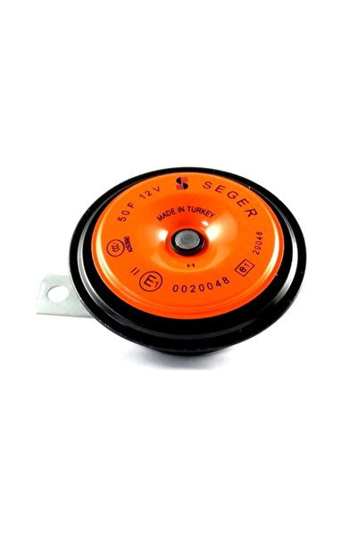 Seger Di-Dit Ince Ses Korna Turuncu 12 Volt