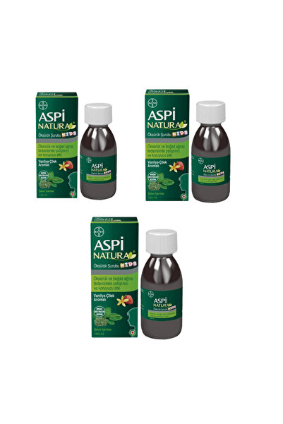 Aspinatura Kids Şurubu 120 ml 3 adet