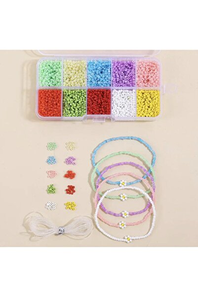 HASAN ERDOĞAN Takı Yapma Hobi Boncuk Seti Kum Boncuk Misina