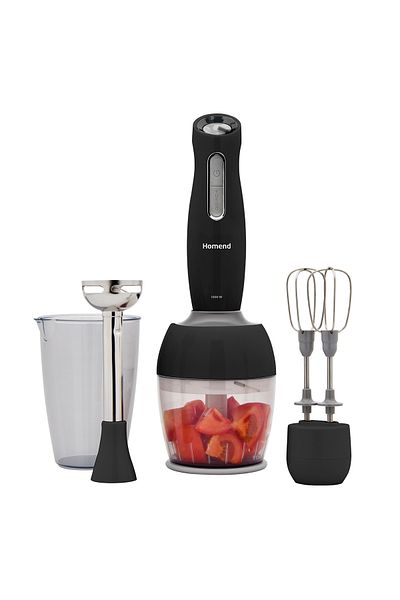 HOMEND Handmaid 1908h Blender Set Black Gray