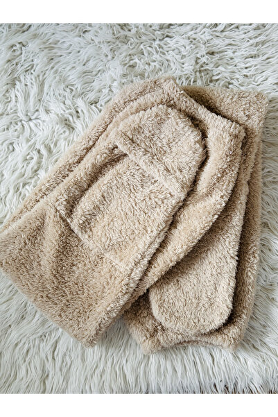 kubbe Tedy Plush Sleeping Socks Welsoft Above Knee Home Socks Foot Warmer Long Socks