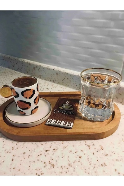 NORDIC STYLE & KEUKENWOOD Ahşap Yağdanlık Altlığı, Çerezlik - Kahvelik - Sabunluk Sunum Standı Çok Amaçlı Sunumluk